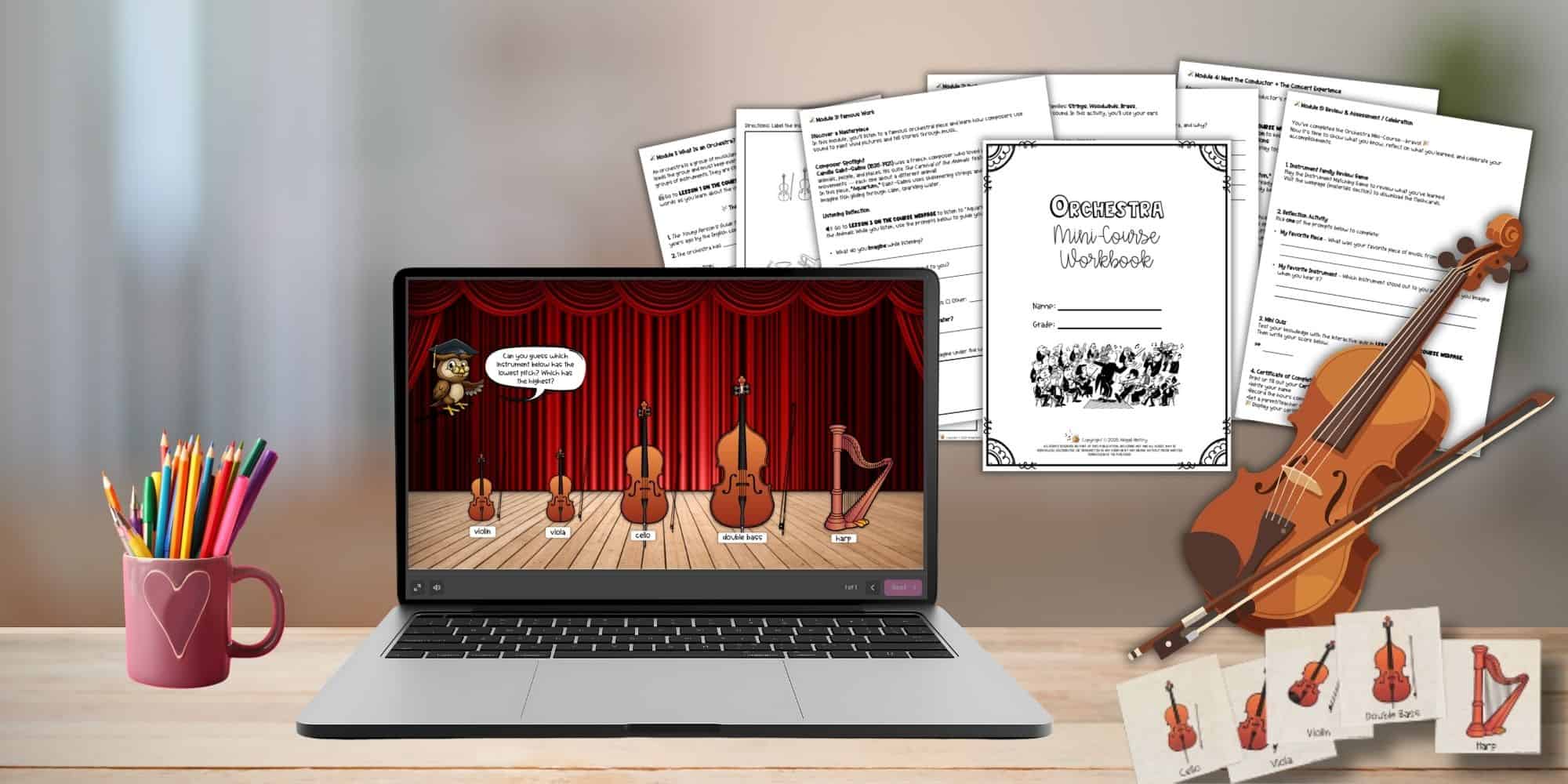 Explore the Orchestra - An Interactive Course for Kids