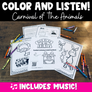 Carnival of the Animals Listening Activity — Printable Homeschool Music Lesson