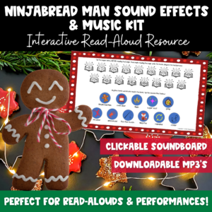 Ninjabread Man Read Aloud | Sound Effects & Music Kit