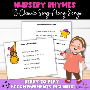 Nursery Rhymes Sing-Along Songs | MP3 Backing Tracks & Lyric Slides