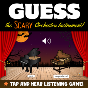 Halloween Guess the Instrument Game – Orchestra Listening Activity